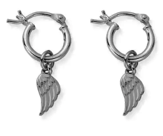 Sterling Silver Divinity Within Hoops

