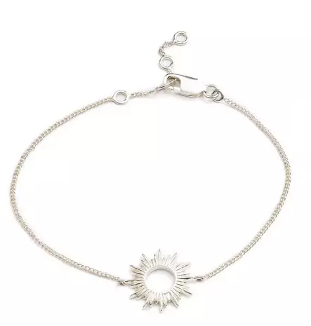 Sterling Silver Sunrays Bracelet