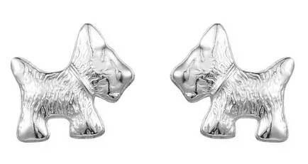Scottie Dog Studs