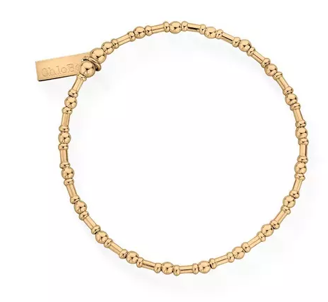 Gold Plated Silver Rhythm of Water Bracelet