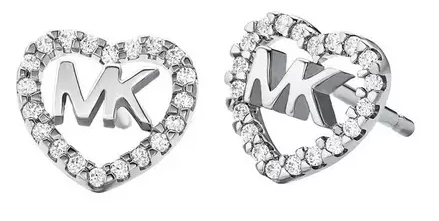 Michael Kors Love Sterling Silver Ladies Earring