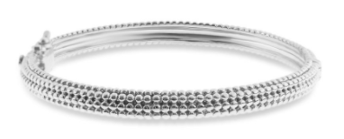 STERLING SILVER HONEY COMB SMALL BRACELET