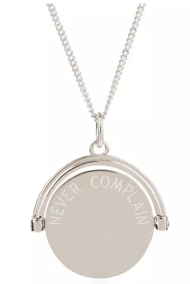 Rachel Jackson London Never Complain Never Explain Necklace