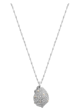 PEARL SHELL STERLING SILVER NECKLACE