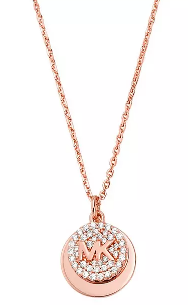 Michael Kors Premium Sterling Silver Ladies Necklace