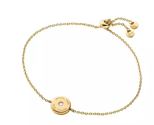 Michael Kors Premium Sterling Silver 14 CT Ladies Bracelet