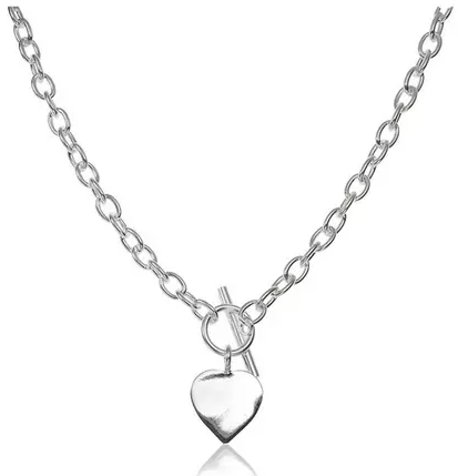 Silver Heart Necklace