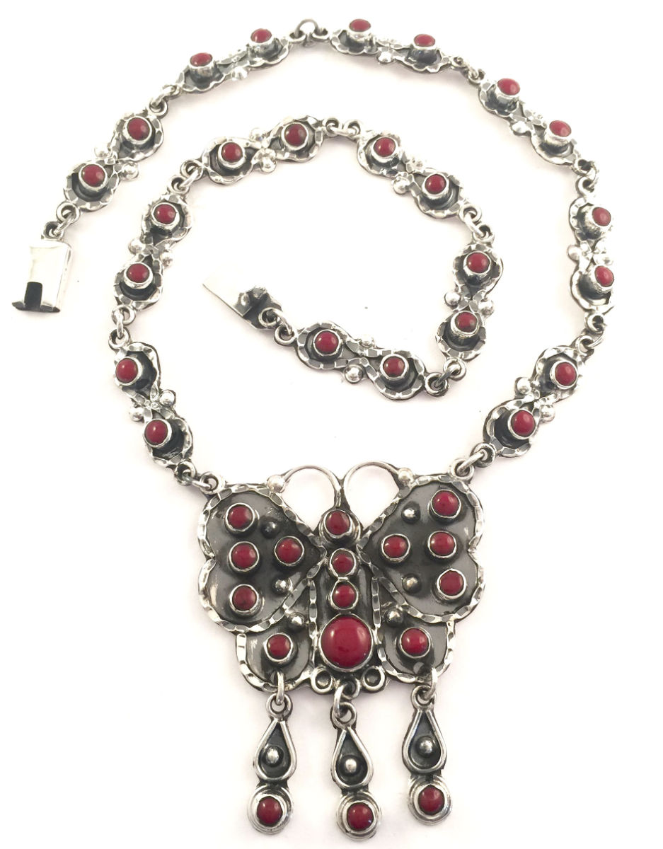 Sterling Silver Butterfly Necklace
