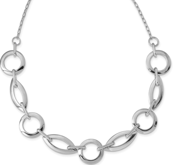 Sterling Silver Polished Necklace